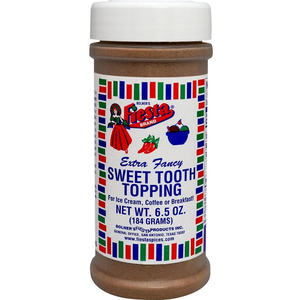 Bolner's Fiesta Sweet Tooth Topping, 6.5 oz