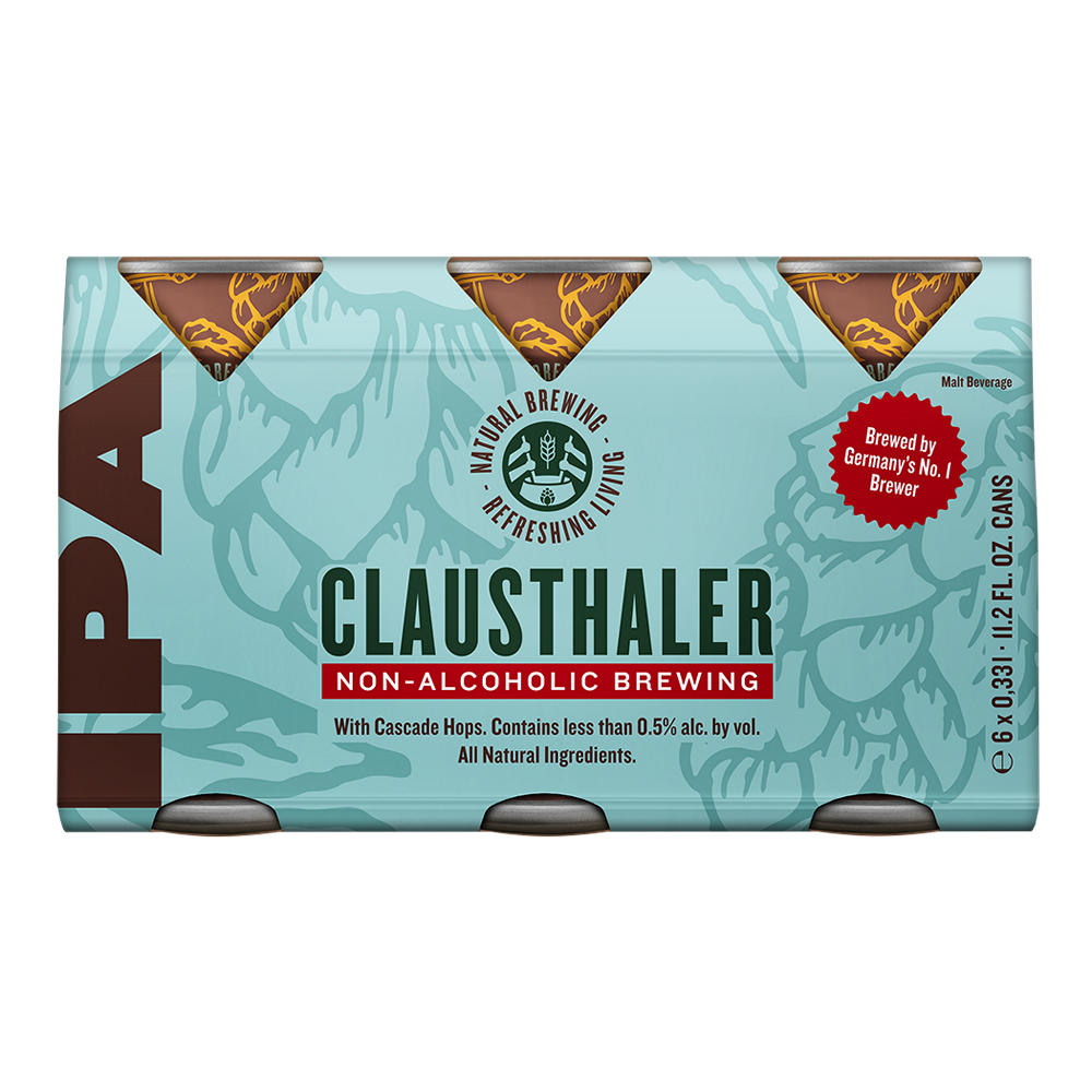 Clausthaler Non Alcoholic Dry Hopped 6 pk Cans, 11.2 oz
