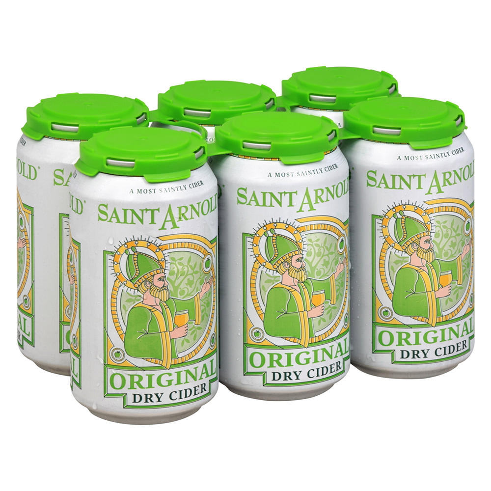 Saint Arnold Original Dry Cider 6 pk Cans, 12 oz
