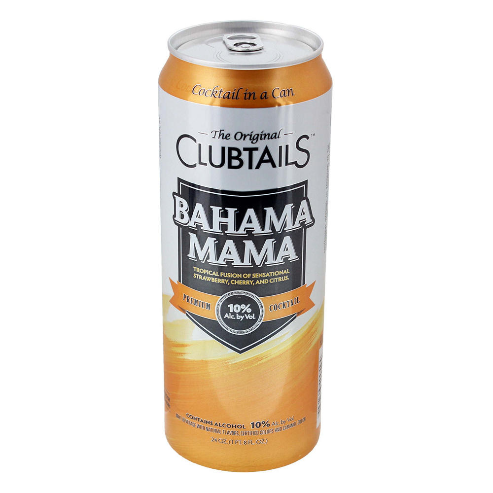 Clubtails Bahama Mama Premium Cocktail, 24 oz