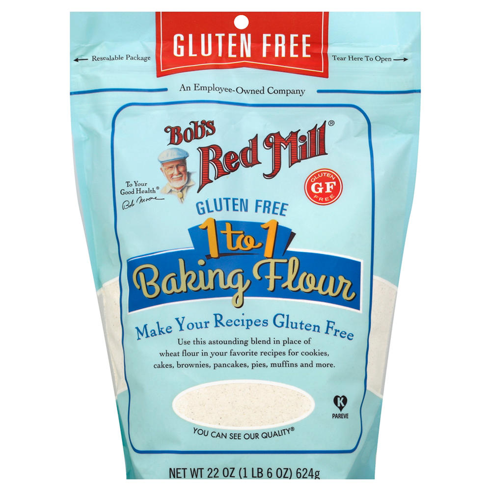 Bob's Red Mill Gluten Free 1 to 1 Baking Flour, 22 oz