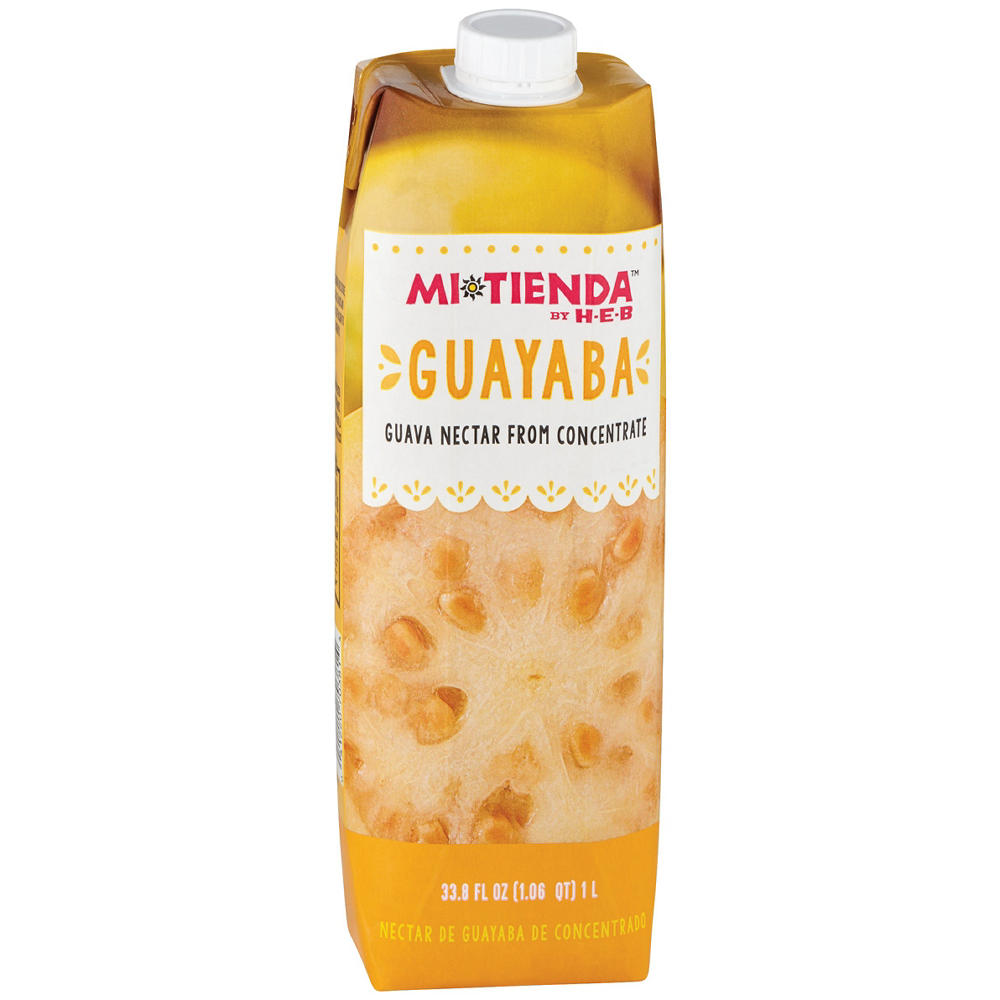 H-E-B Mi Tienda Guayaba Guava Nectar, 33.8 oz