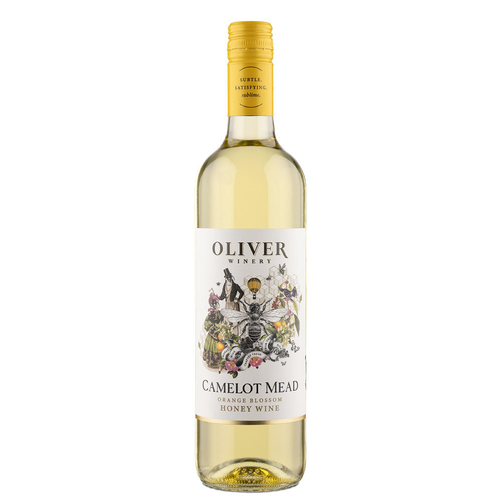 Oliver Winery Camelot Mead Honey Wine, 750 mL