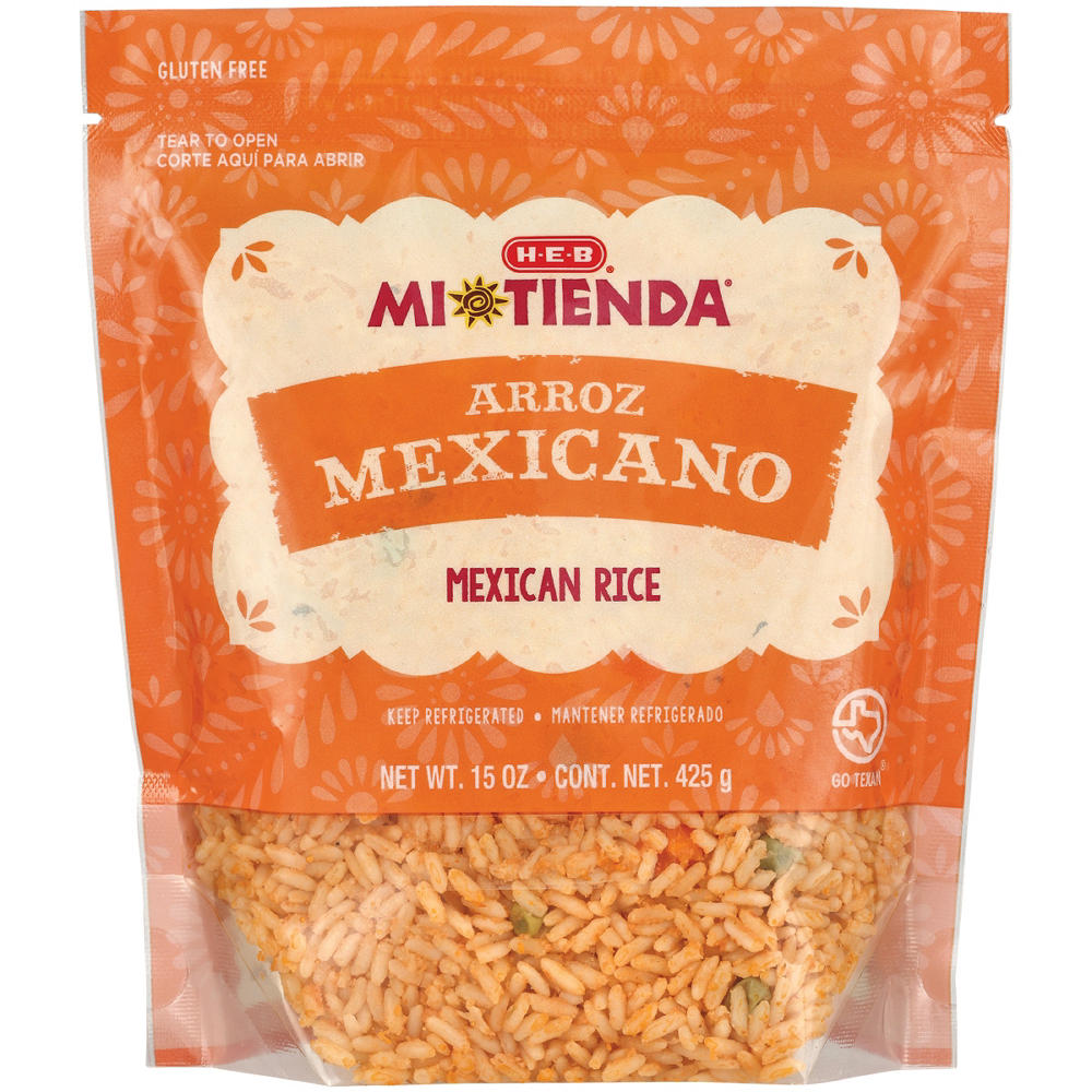 H-E-B Mi Tienda Arroz Mexicano Rice, 15 oz