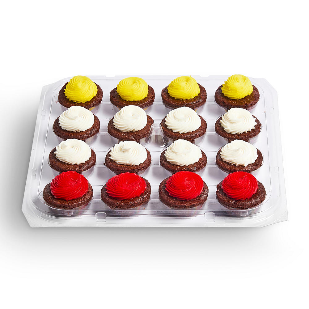 H-E-B Bakery Party Tray - Brownie Bites, 16 ct