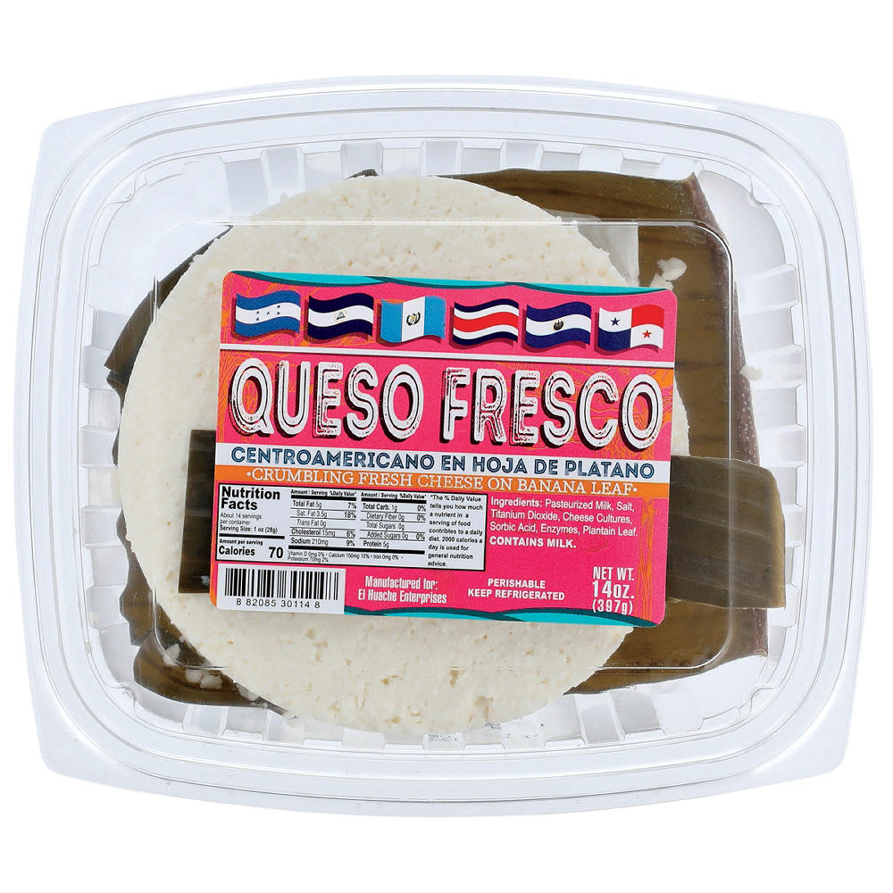 El Huache Queso Fresco Centroamericano, 14 oz