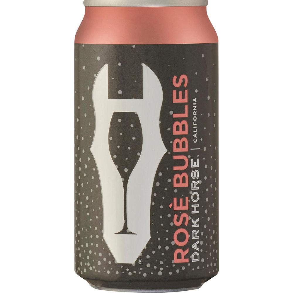 Dark Horse Brut Rose California Sparkling Wine, 375 mL