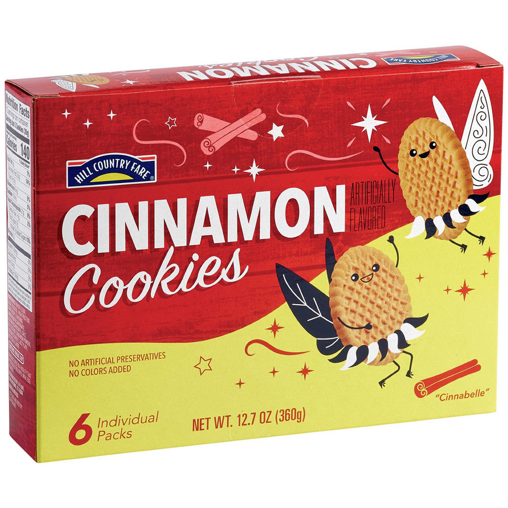 Hill Country Fare Cinnamon Cookies, 12.7 oz