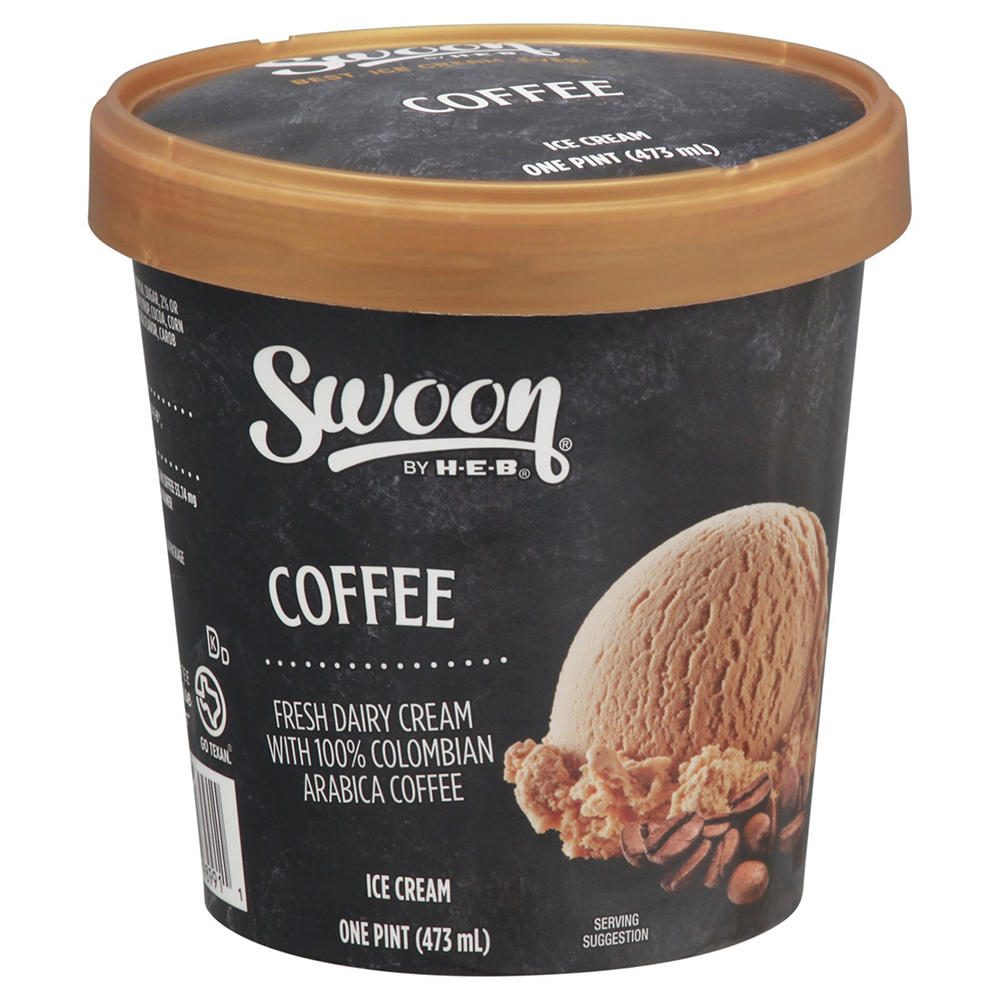 Swoon by H-E-B Coffee Ice Cream, 1 pt
