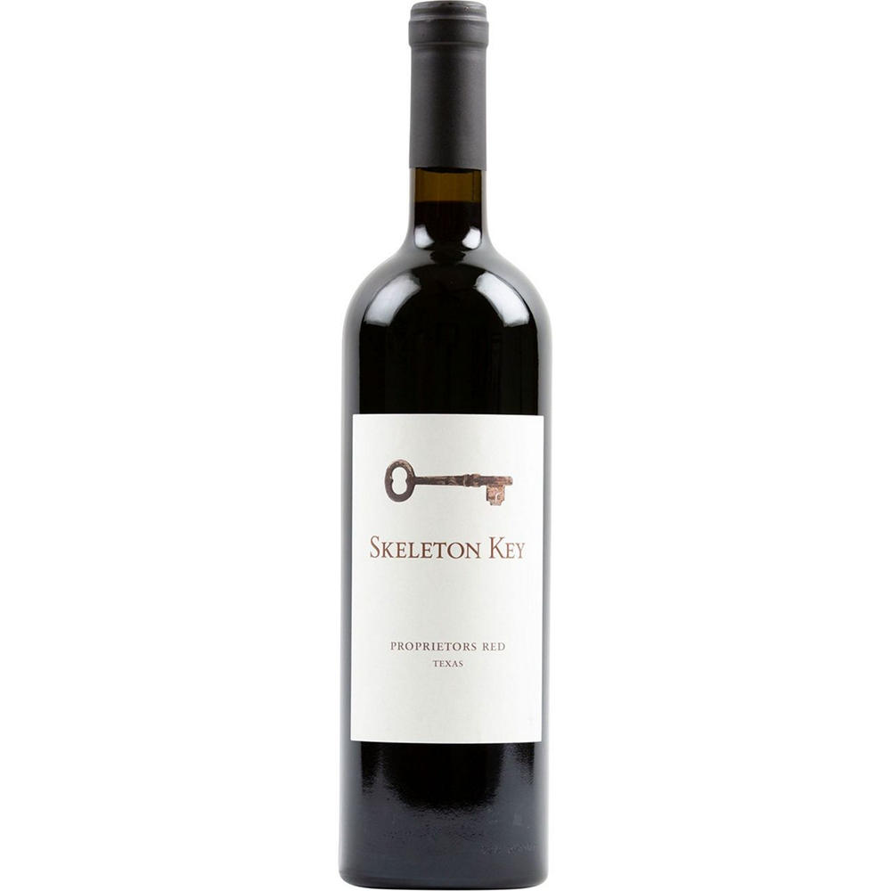 William Chris Vineyards Skeleton Key Proprietors Texas Red Blend Wine, 750 mL