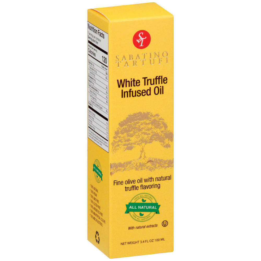 Sabatino Tartufi White Truffle Infused Oil, 3.4 oz
