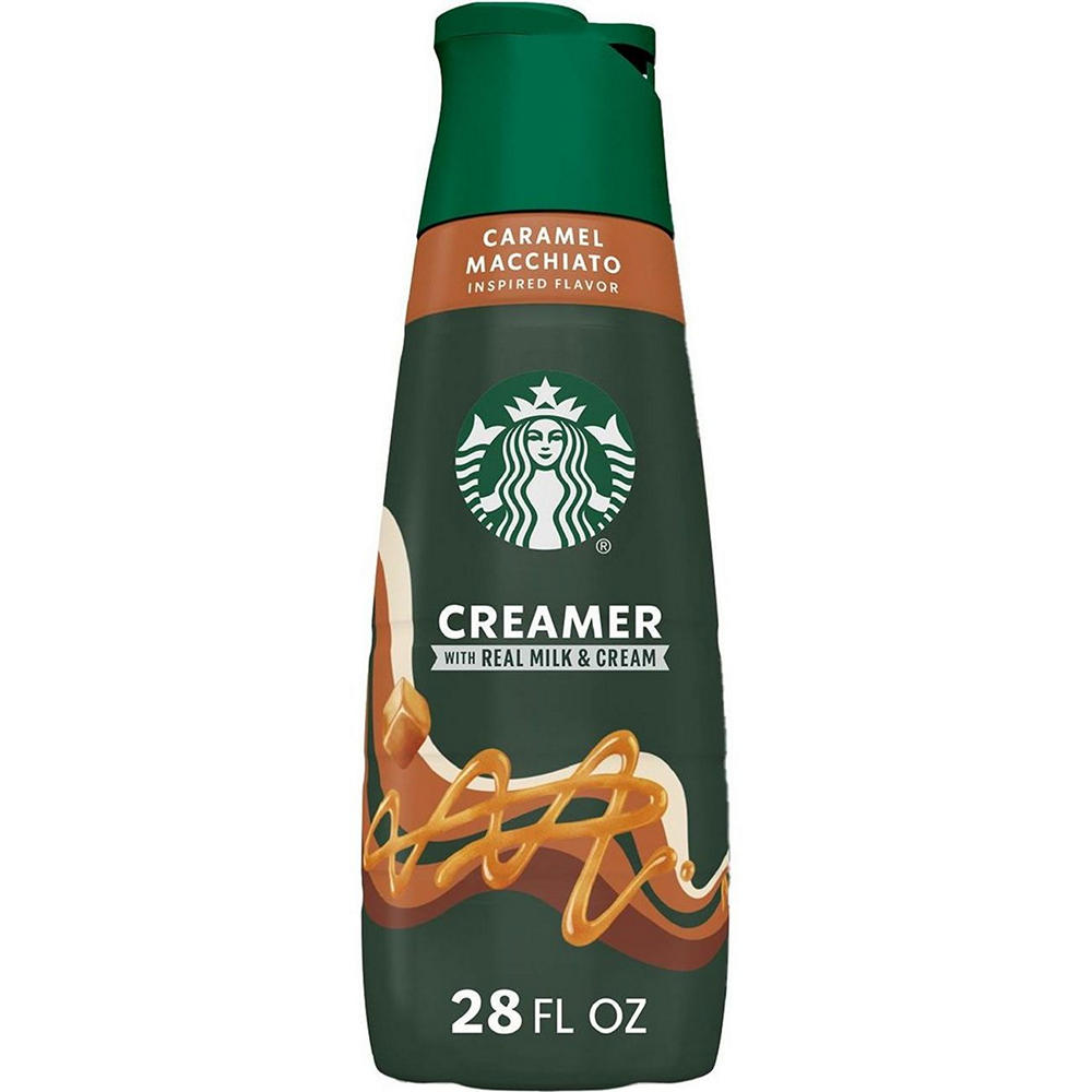 Starbucks Caramel Macchiato Liquid Coffee Creamer, 28 oz