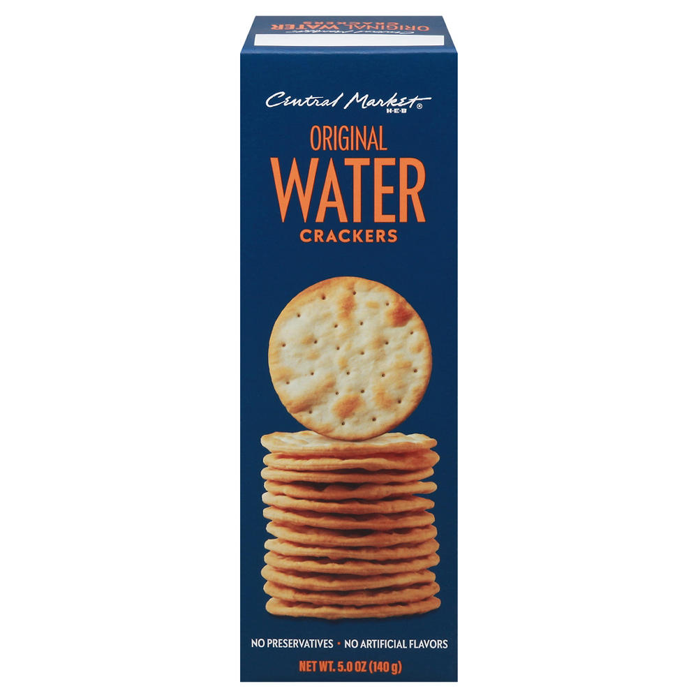 Central Market Original Water Crackers, 5 oz