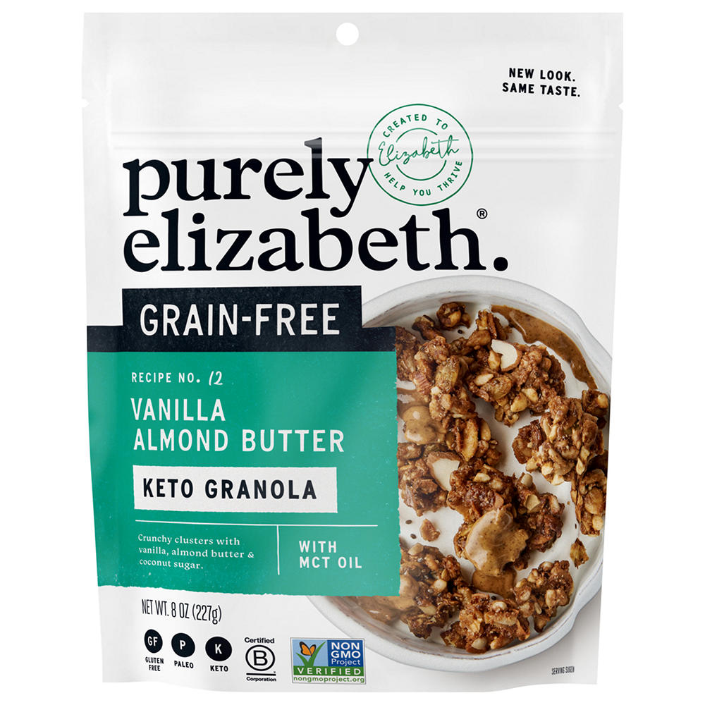 Purely Elizabeth Vanilla Almond Butter Grain-Free Granola , 8 oz