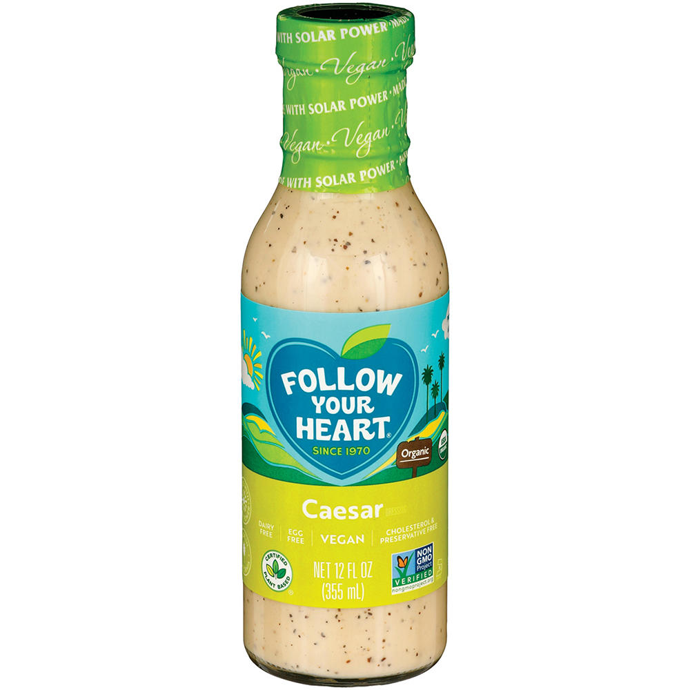 Follow Your Heart Organic Vegan Caesar Dressing (Sold Cold), 12 fl oz