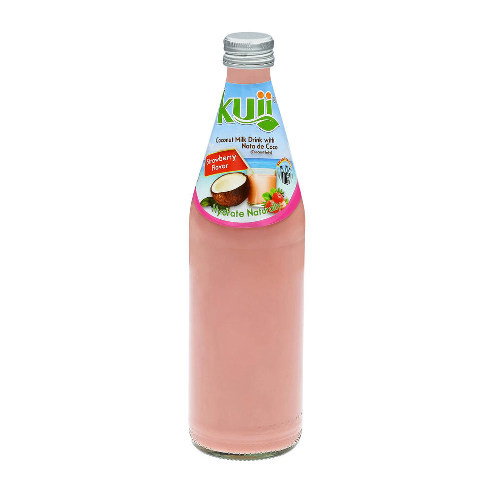 Kuii Strawberry Flavored Coconut Milk, 16.4 oz