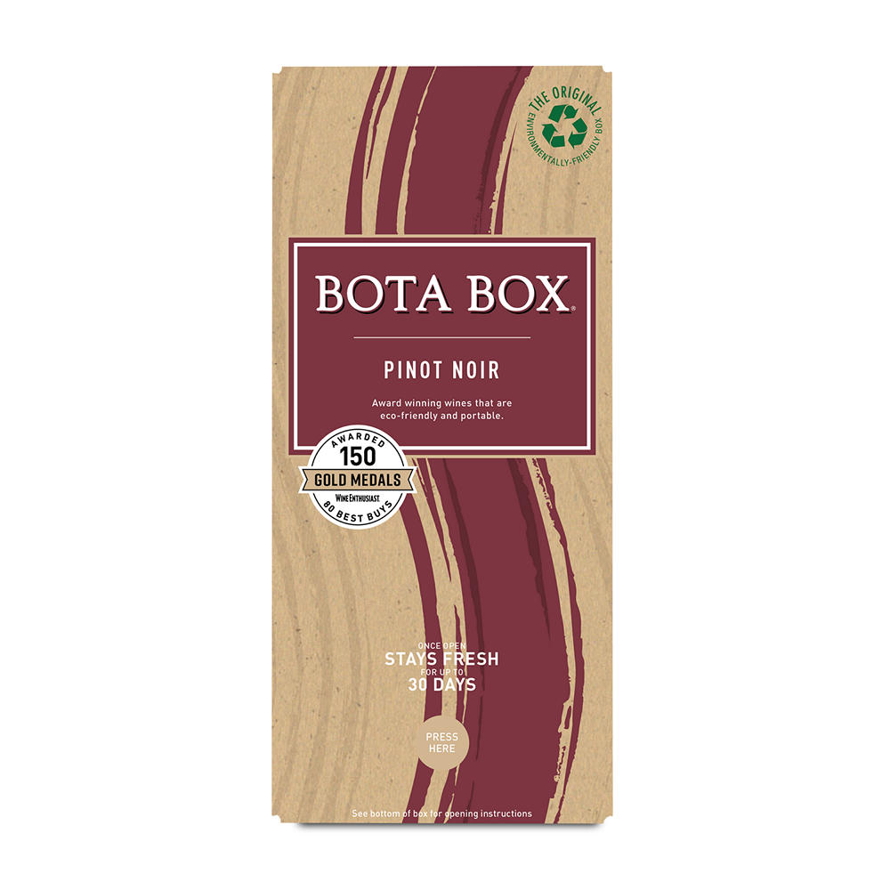 Bota Box Pinot Noir Chile Box Red Wine, 3 L