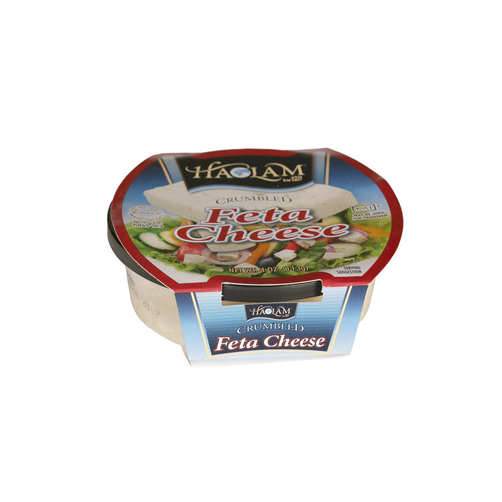 Haolam Crumbled Feta Cheese, 4 oz