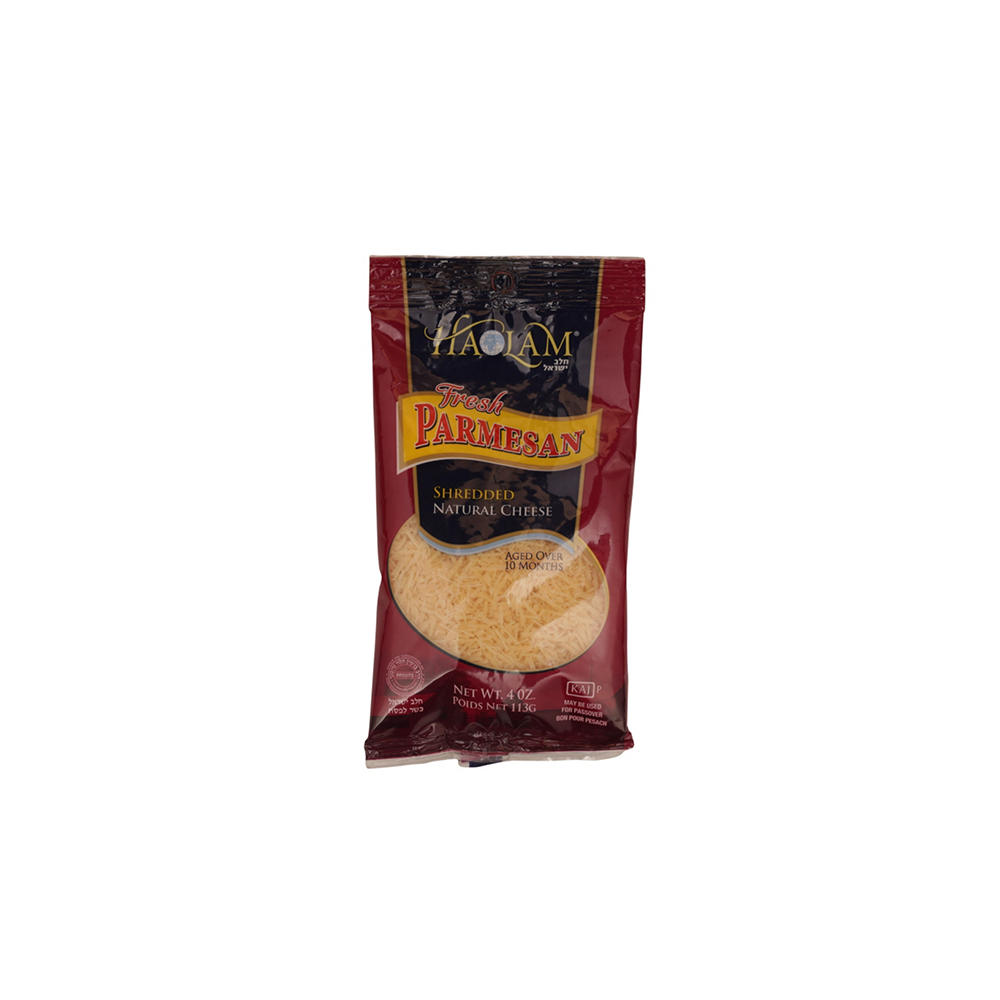 Haolam Fresh Kosher Parmesan Cheese Shredded, 4 oz