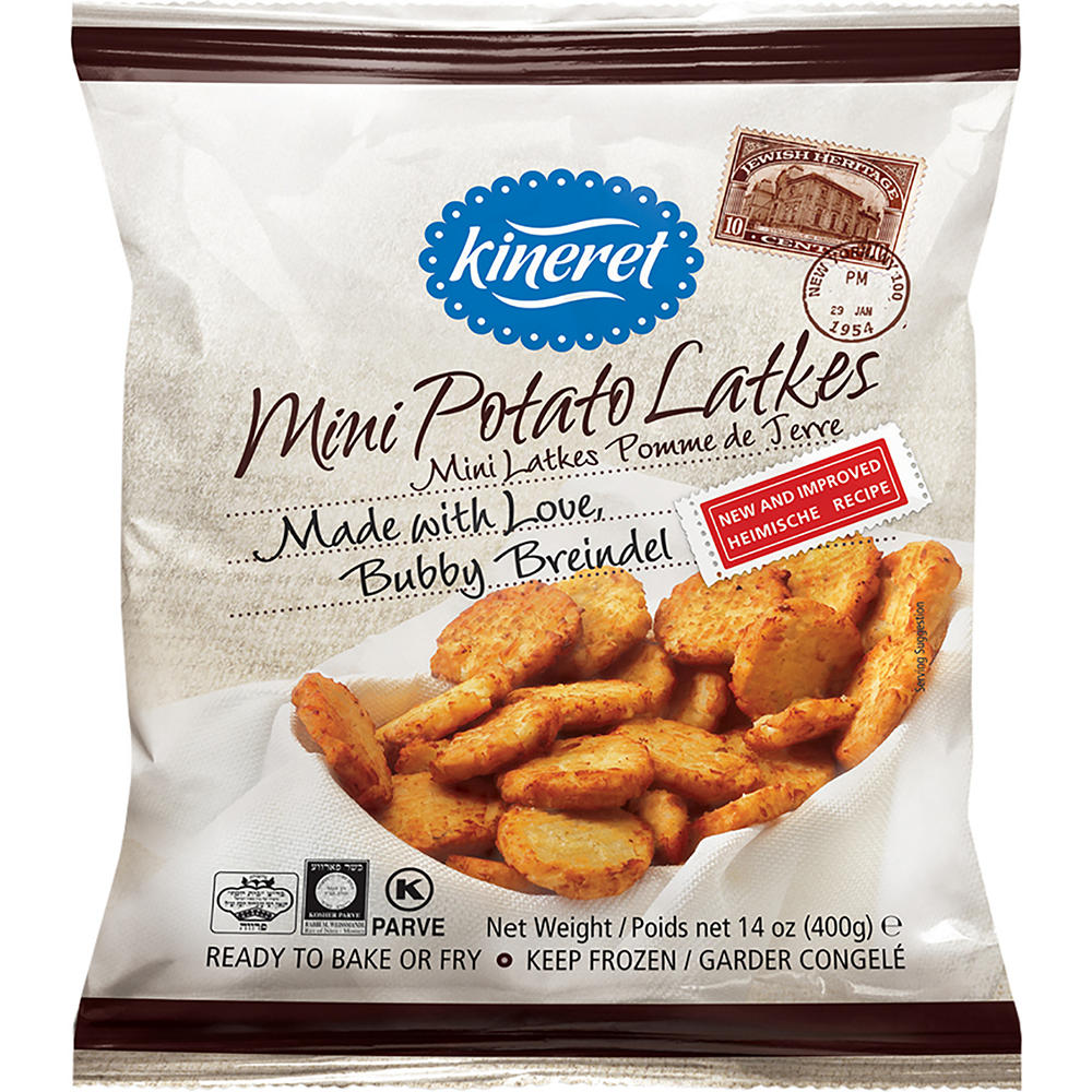 Kineret Mini Potato Latkes, 14 oz