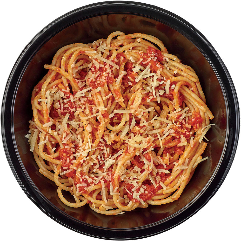 Meal Simple by H-E-B Spaghetti & Tomato Basil Marinara Bowl, 12 oz