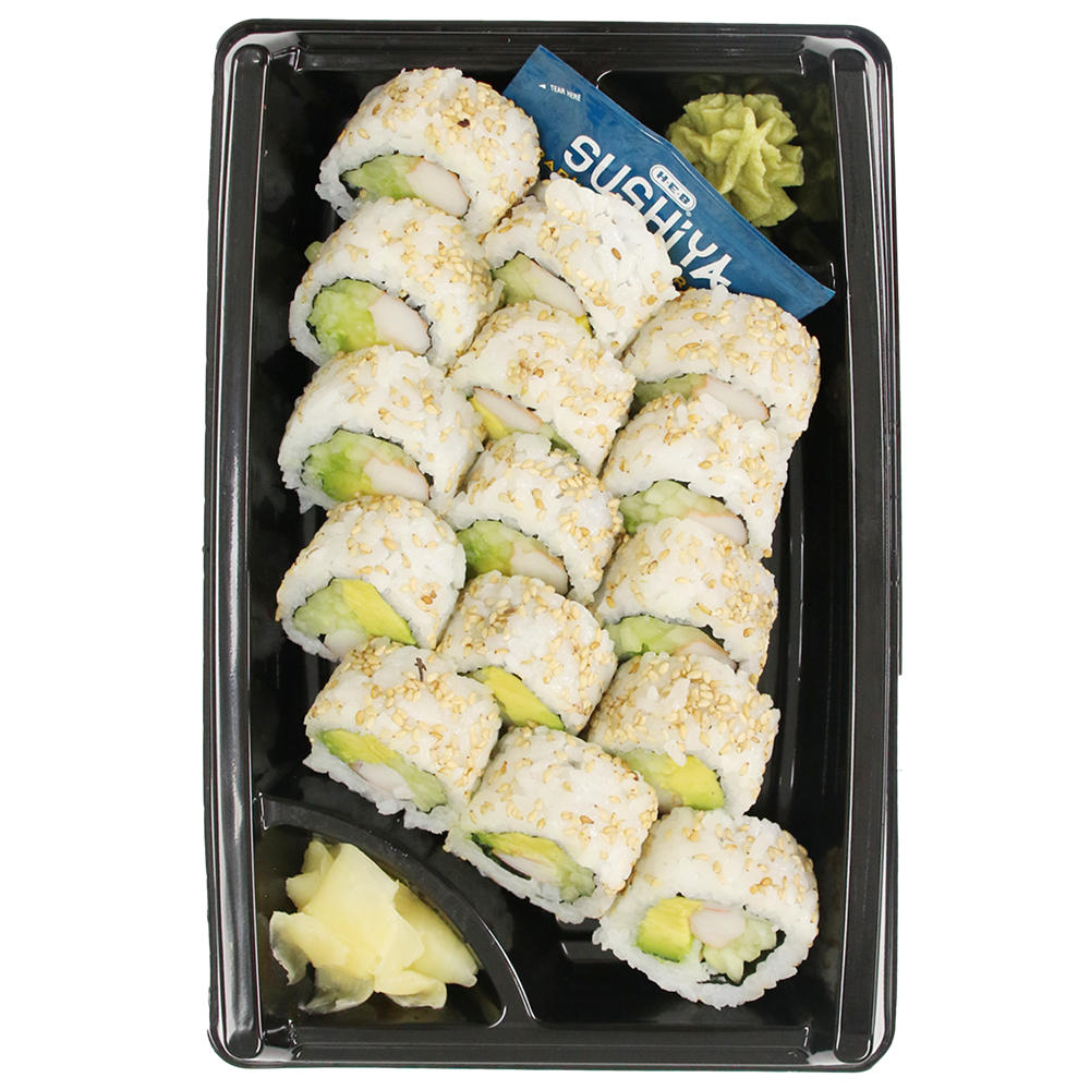 H-E-B Sushiya California Sushi Roll Value Pack – Kosher, 15 pc