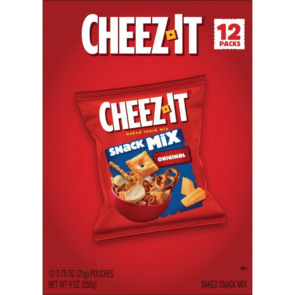 Cheez-It Classic Snack Mix, 9 oz, 12 ct