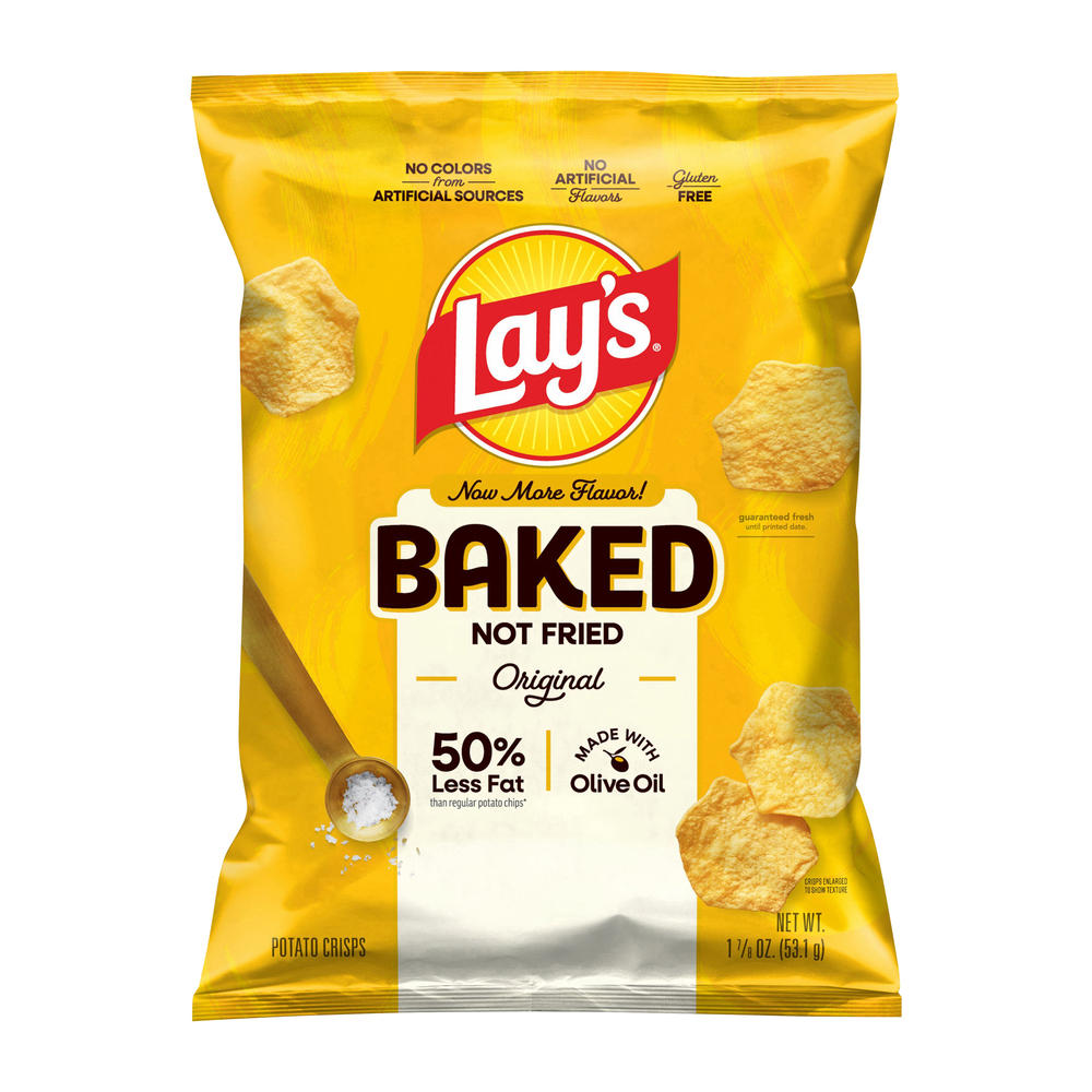Lay's Baked Lays Original Potato Chips, 1.88 oz