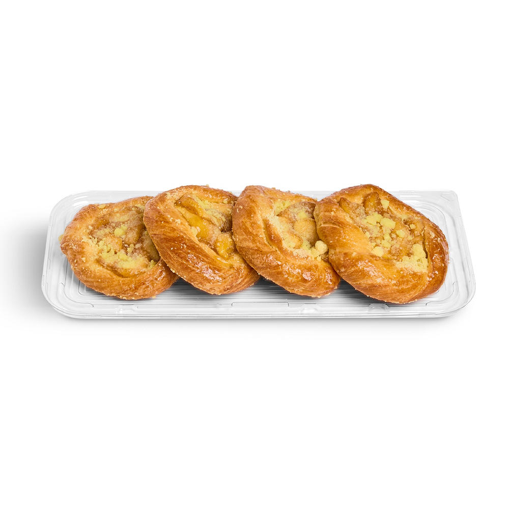 H-E-B Bakery Apple Danish Twist Pastries, 4 ct