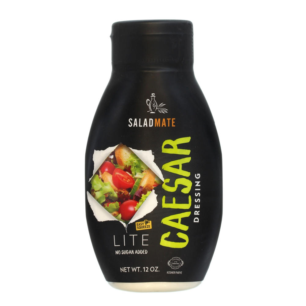 Flaums Salad Mate Light Caesar Dressing, 12 oz
