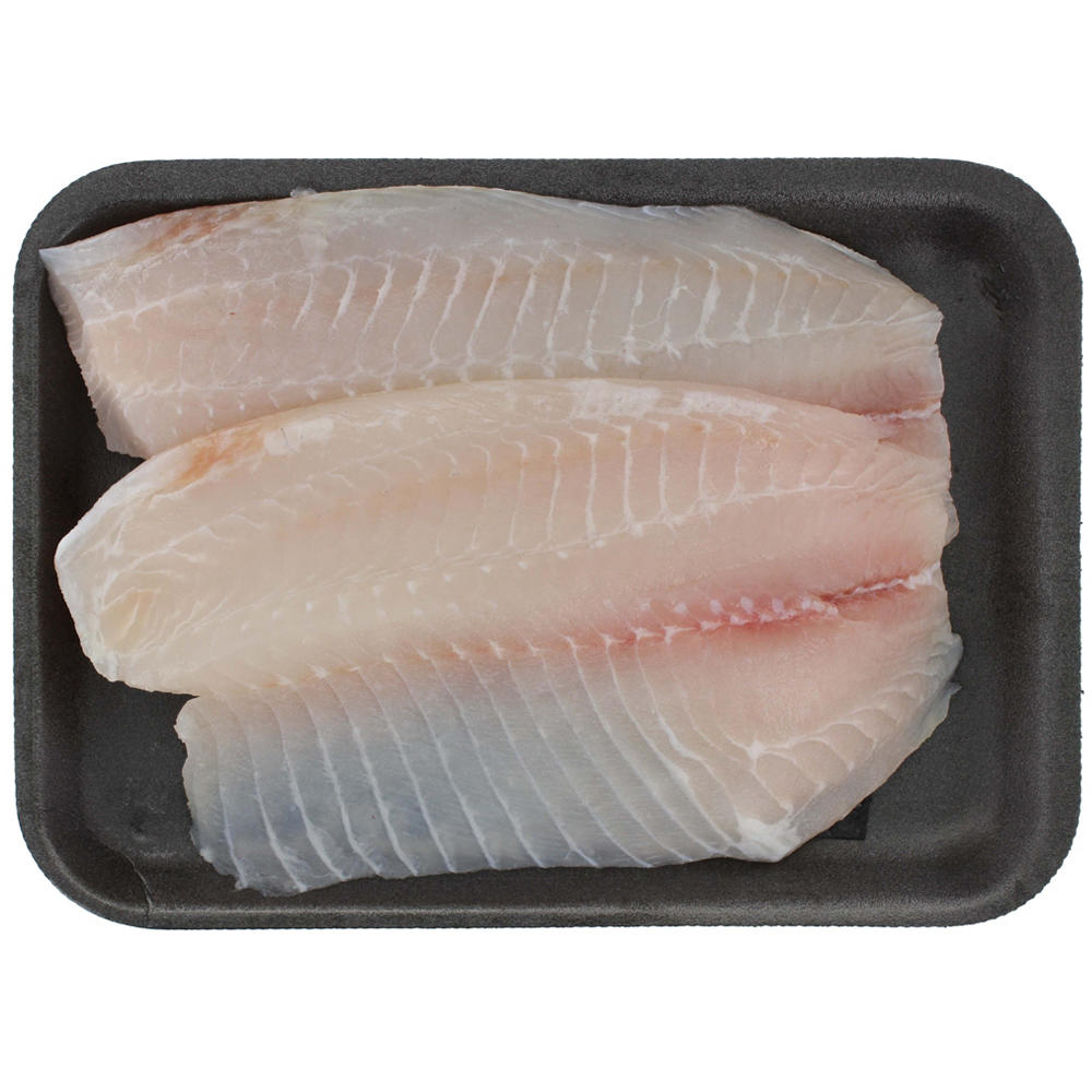Fresh Natural Tilapia Fillet , Avg. 0.81 lb