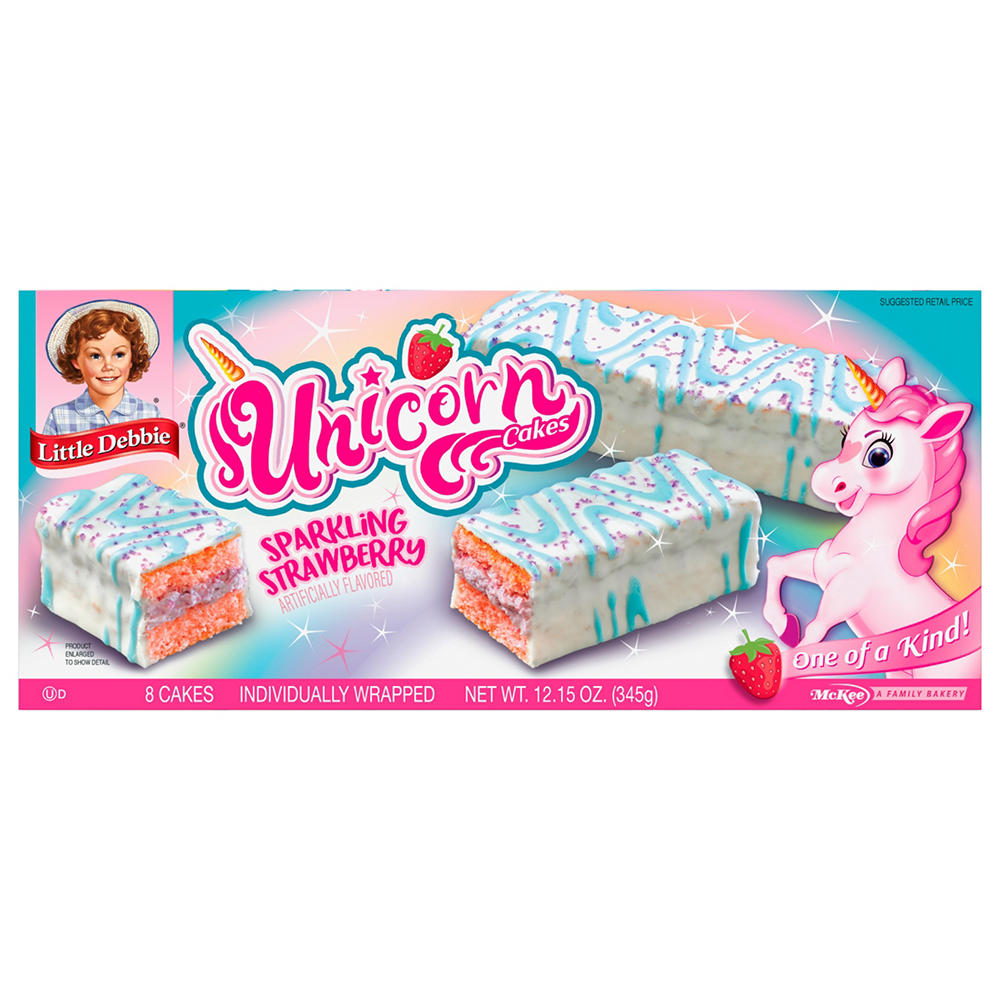 Little Debbie Unicorn Cakes, 8 ct