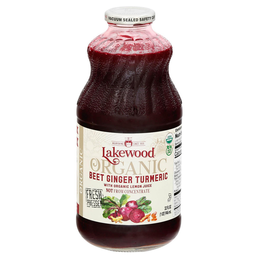 Lakewood Organic Beet Ginger Turmeric Juice, 32 oz