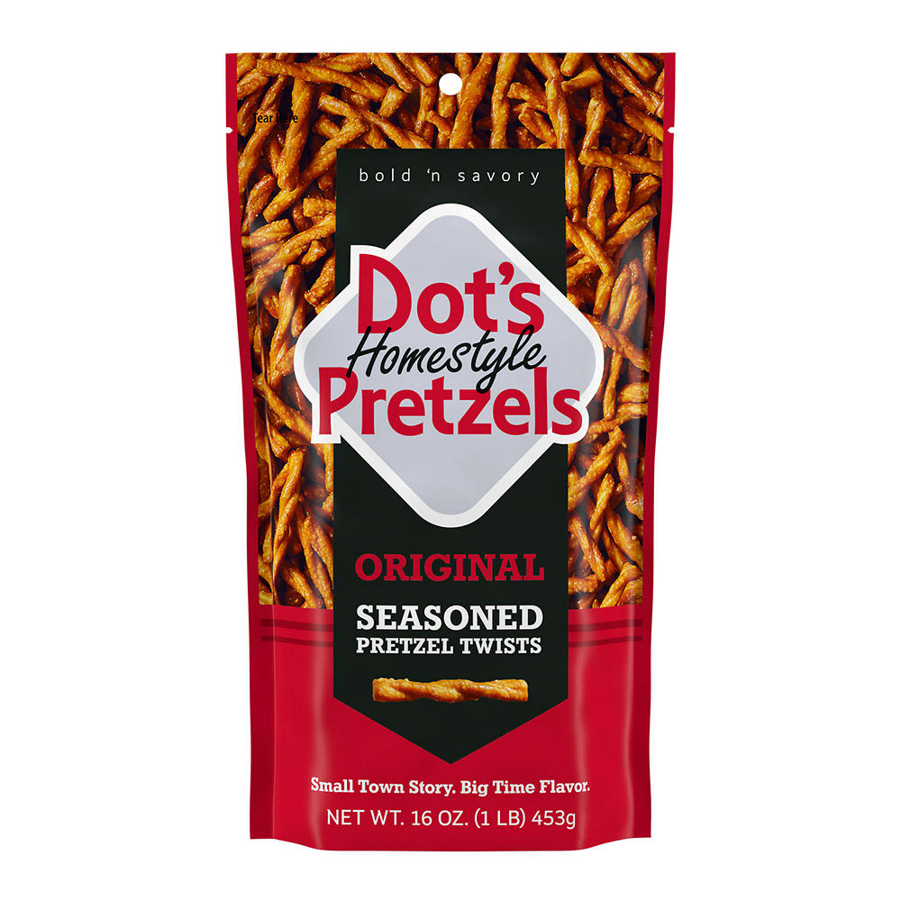 Dot's Homestyle Pretzels Original Seasoned Pretzel Sticks, 16 oz