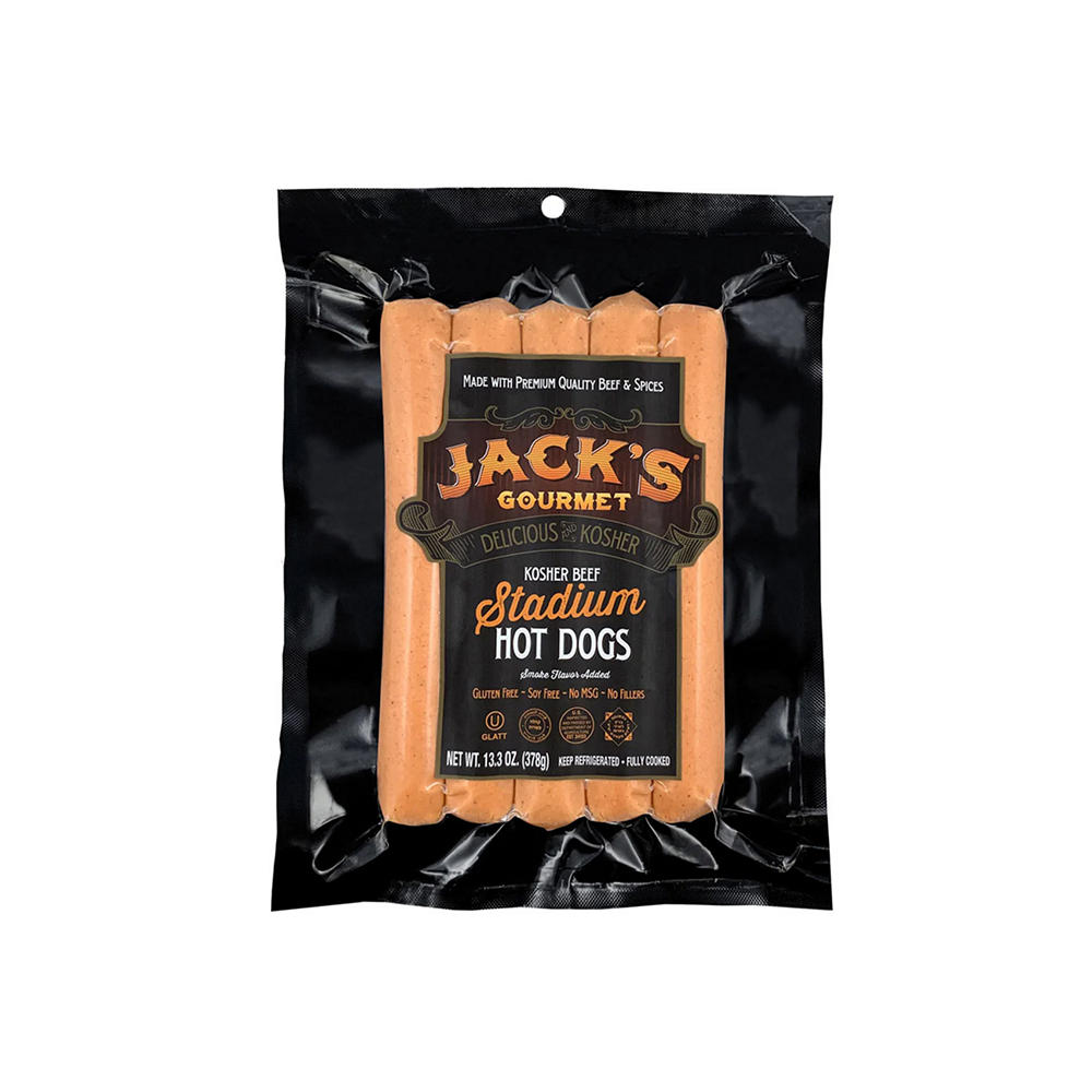 Jack's Gourmet Stadium Hotdogs, 13 oz