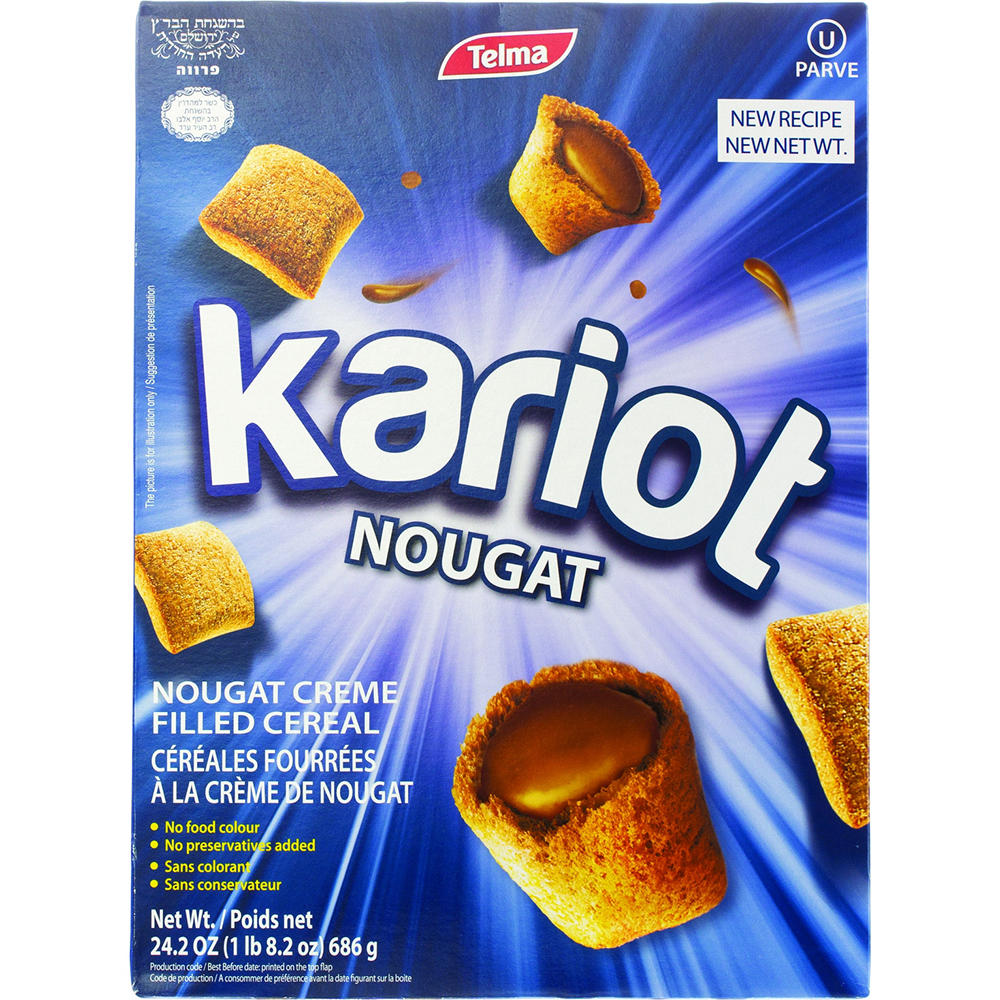 Telma Kariot Nougat Cereal, 24.2 oz