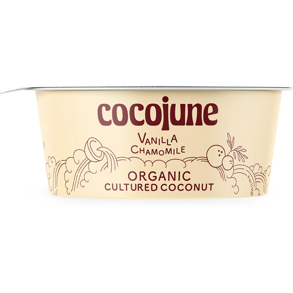 Cocojune Organic Vanilla Chamomile Yogurt, 4 oz