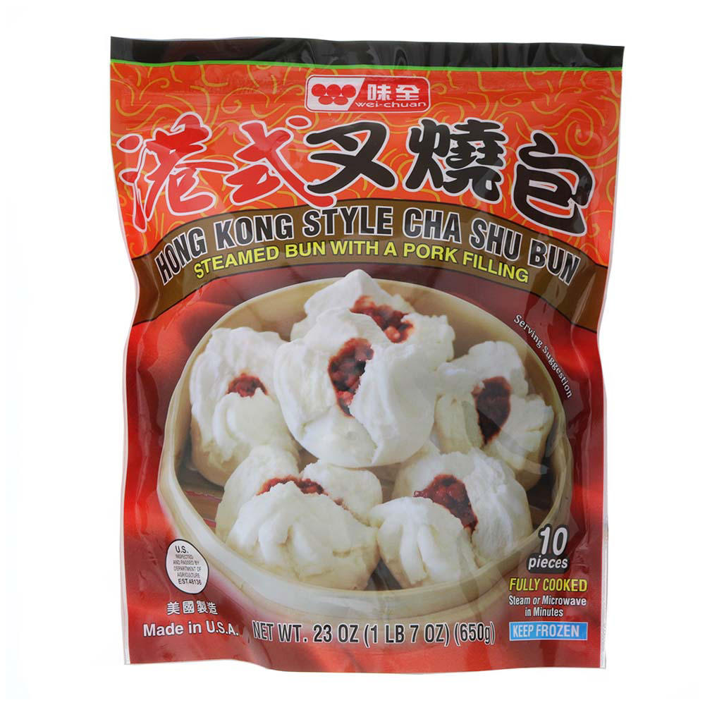 Wei-Chuan Hong Kong Style Pork Filled Steamed Buns, 10 ct