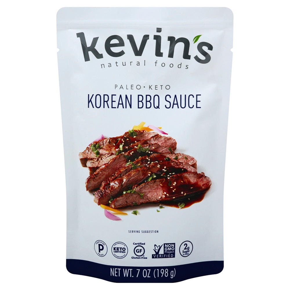 Kevin's Natural Foods Paleo Keto Korean BBQ Sauce, 7 oz