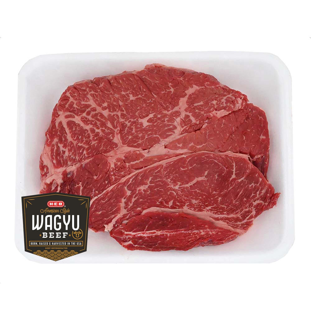 H-E-B American Style Wagyu Beef Chuck Roast, Avg. 2.5 lbs