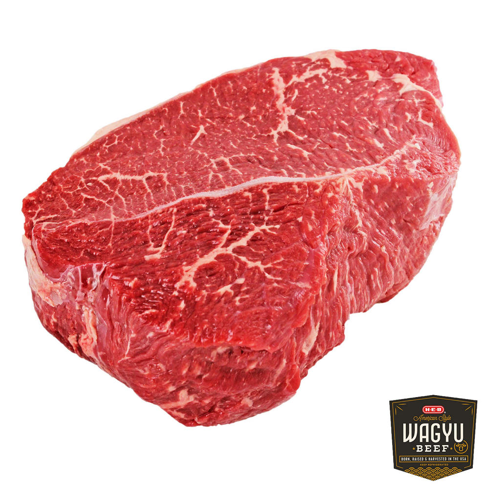H-E-B American Style Wagyu Beef Shoulder Roast, Boneless, Avg. 2.15 lbs
