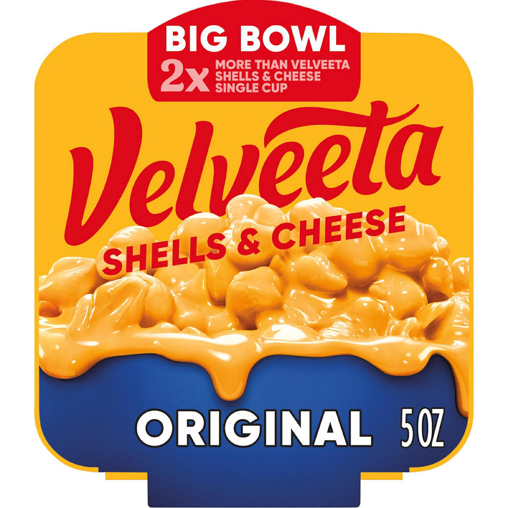 Kraft Velveeta Original Shells & Cheese Big Bowl, 5 oz