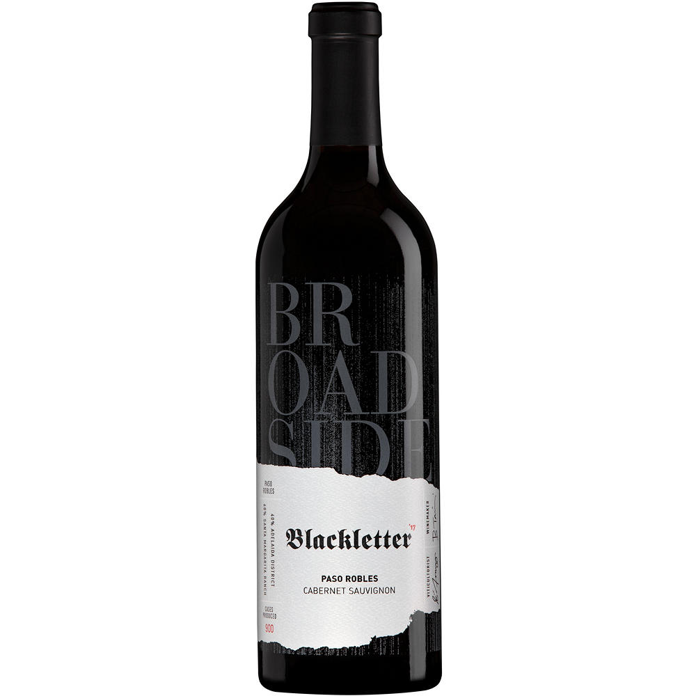 Broadside Blackletter Cabernet Sauvignon, 750 mL