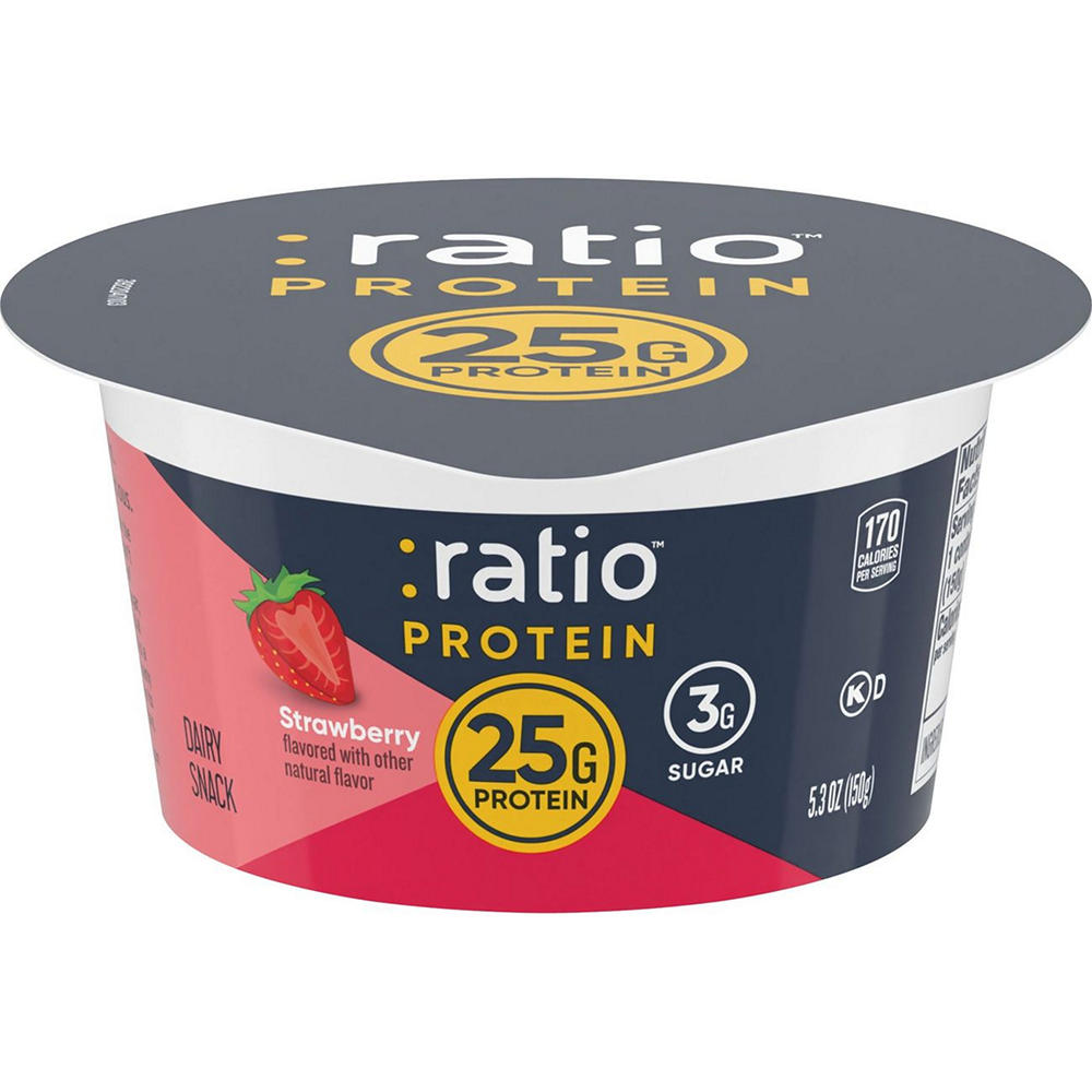 :ratio 25g Protein Strawberry Dairy Snack, 5.3 oz