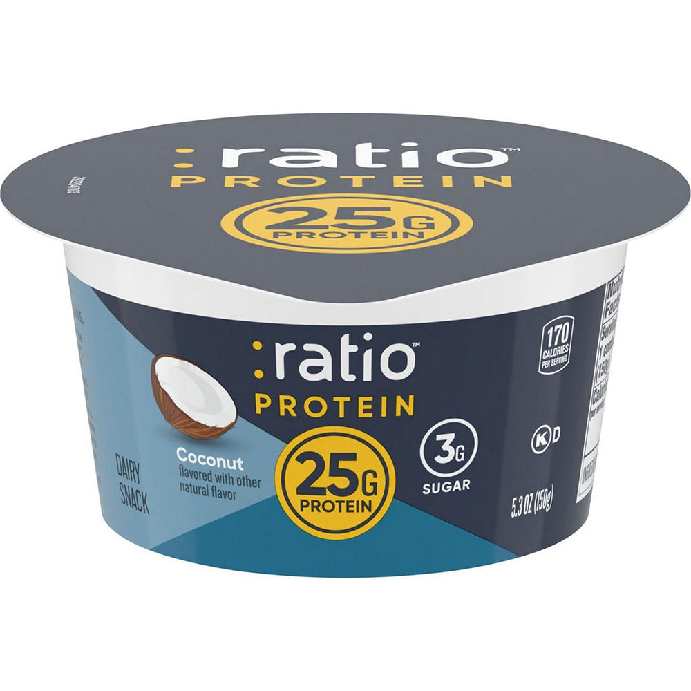 :ratio 25g Protein Coconut Dairy Snack, 5.3 oz
