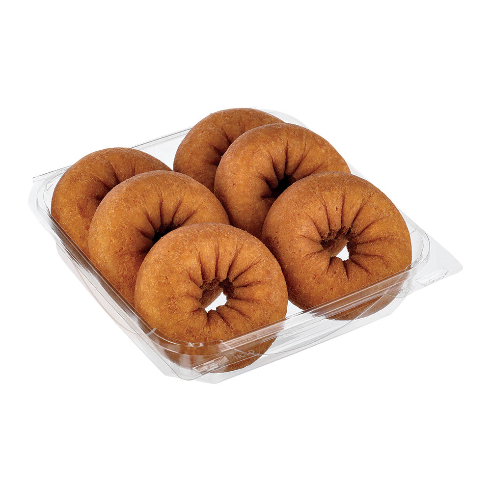 H-E-B Bakery Vanilla Flavored Cake Donuts, 6 ct