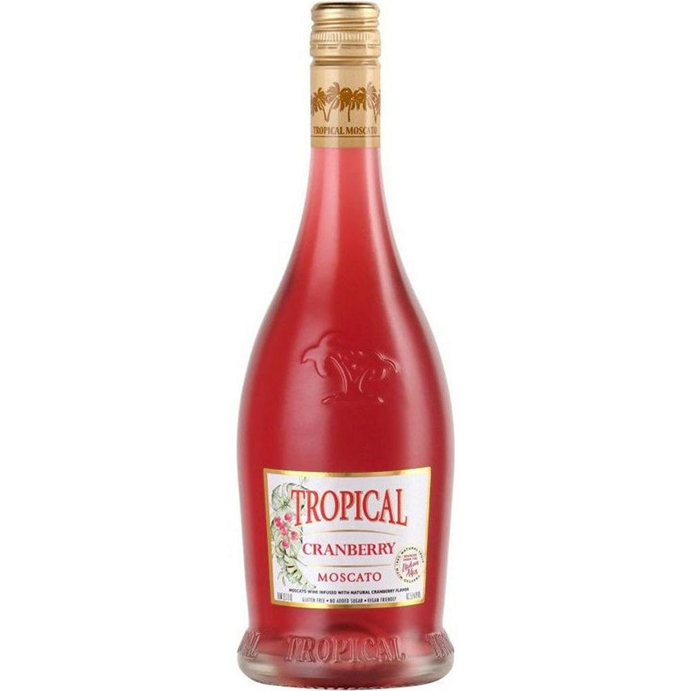 Tropical Cranberry Moscato Italy Red Wine, 750 mL