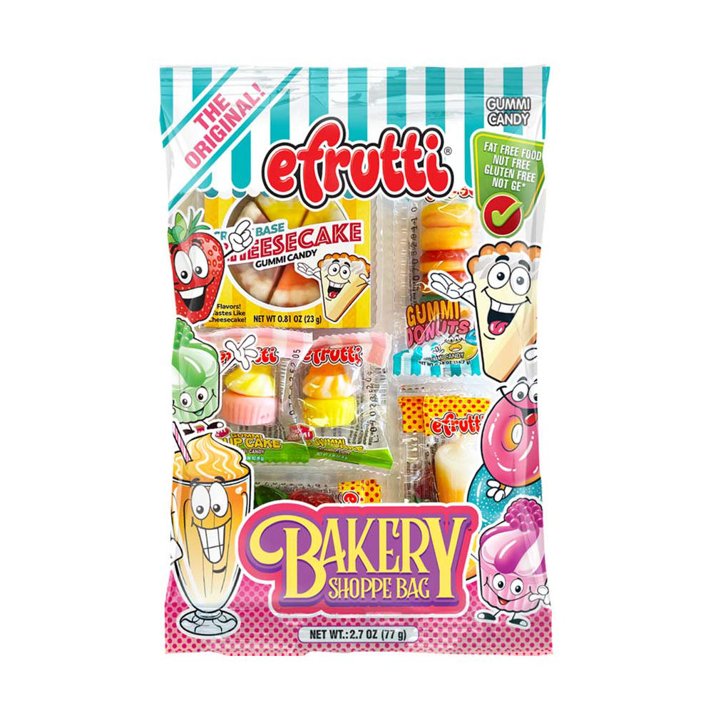 E Frutti Bakery Shoppe Bag Gummi Candy, 2.7 oz