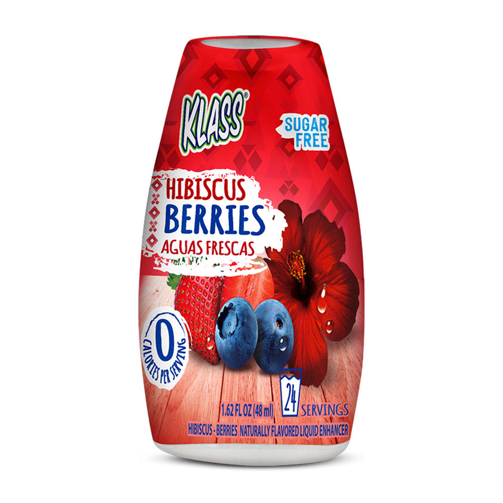 Klass Aguas Frescas Liquid Enhancer - Hibiscus Berries, 1.62 oz
