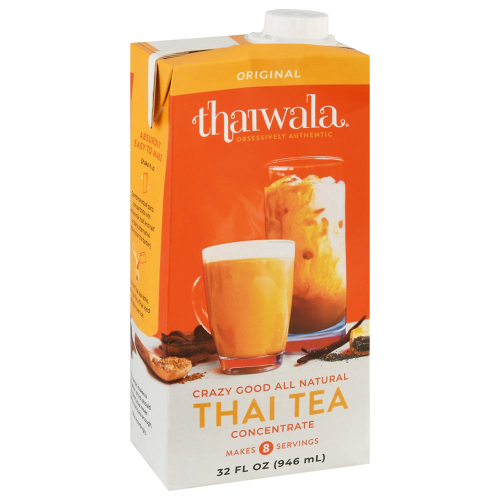 Thaiwala Original Thai Tea Concentrate, 32 oz
